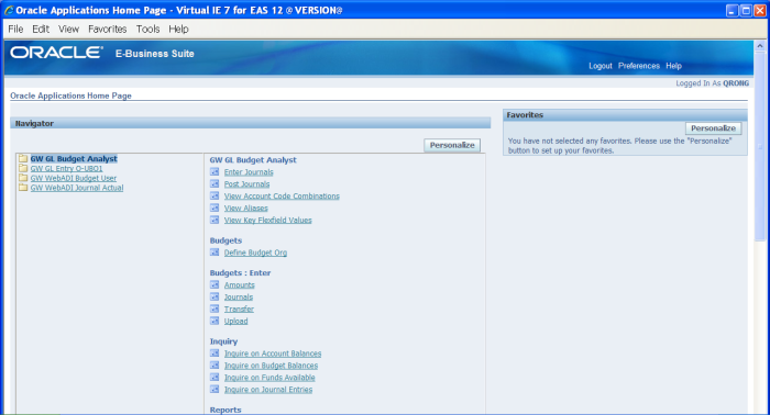 image of EAS responsibilities page